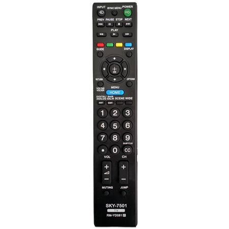 CONTROLE TV SONY 7501