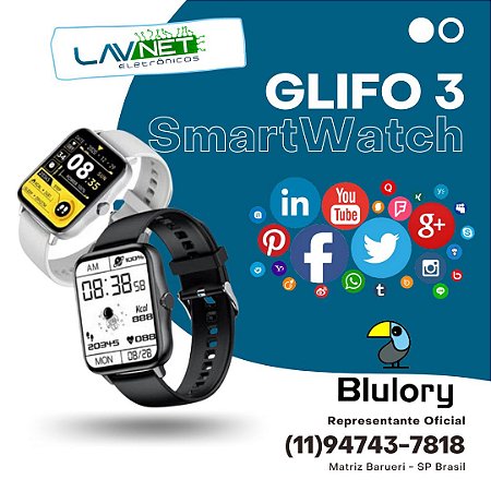 SMARTWATCH BLULORY GLIFO 3