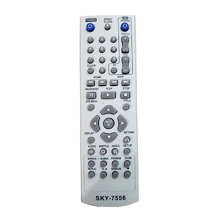 CONTROLE REMOTO DVD LG 7556