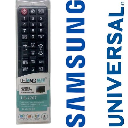 CONTROLE TV SANSUNG UNIVERSAL 7707