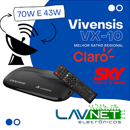 Sat HD regional Vivensis Vx10