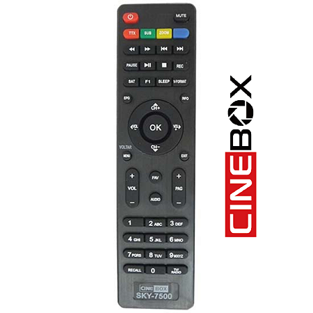 Controle Remoto Cinebox Maximus Z