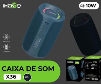 Caixa de Som 60w X10 c/ carregador magnético