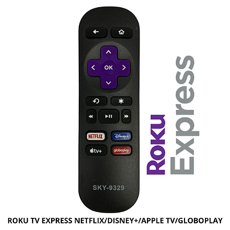 Controle Remoto TV Smart Roku