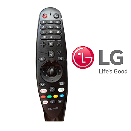 Controle Remoto Smart LG sem mouse e sem voz