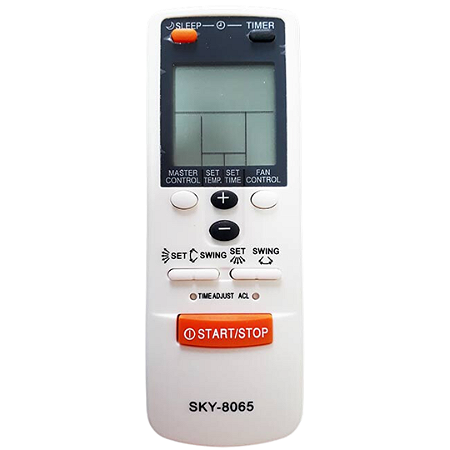 Controle AR Condicionado Fujitsu 8065