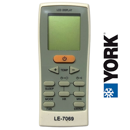 Controle AR Condicionado York 7069