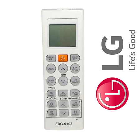 Controle AR Condicionado LG 9103
