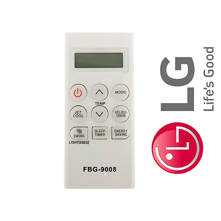 Controle AR Condicionado LG 9008