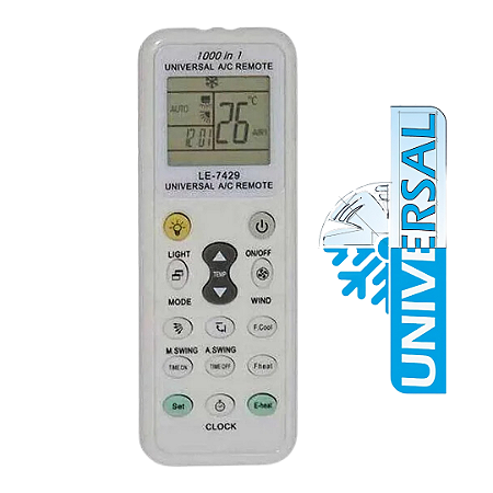 Controle AR Condicionado UNIVERSAL 7429