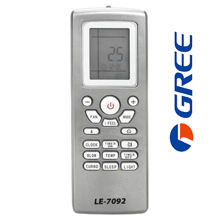 Controle AR Condicionado Gree 7092