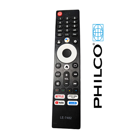 Controle Remoto TV Philco PTV65G3BGTSSBL89 (Smart TV)