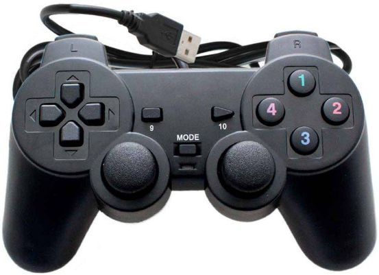 JOYSTICK USB C/ FIO PC TVBOX RASPBERRY RETROGAMES