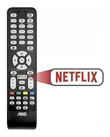 Controle remoto Tv AOC Netiflix L32W831