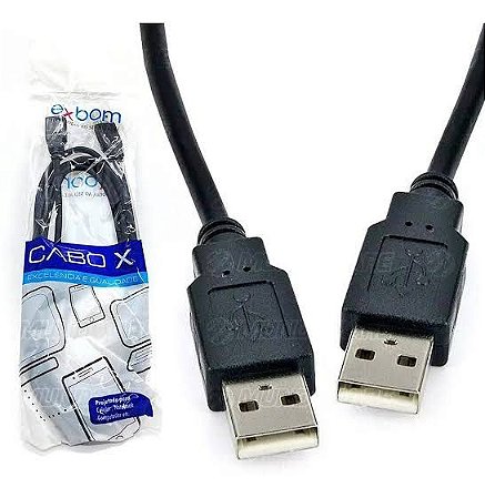 Cabo USB macho macho para recovery