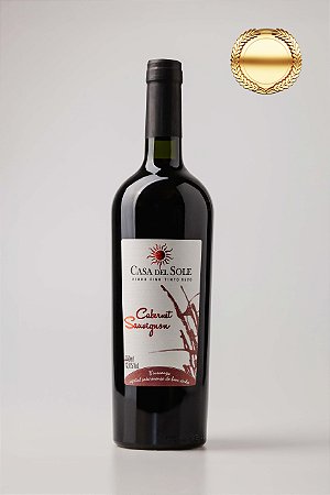 Vinho Tinto Cabernet Sauvignon Seco Casa del Sole - Premiado Ouro 2025