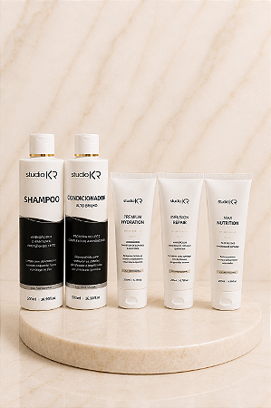 Shampoo + Condicionador + Kit Cronograma
