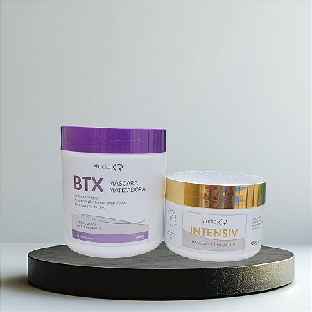 Mascara BTX Matizadora + Hidratação Intensiv