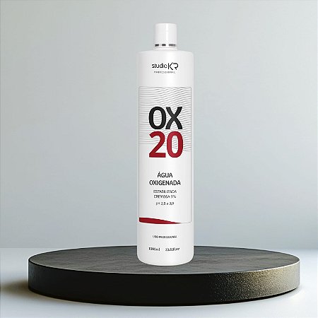 Água Oxigenada de 20 volumes 900ml