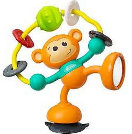 Brinquedo Macaco Giratório com Ventosa