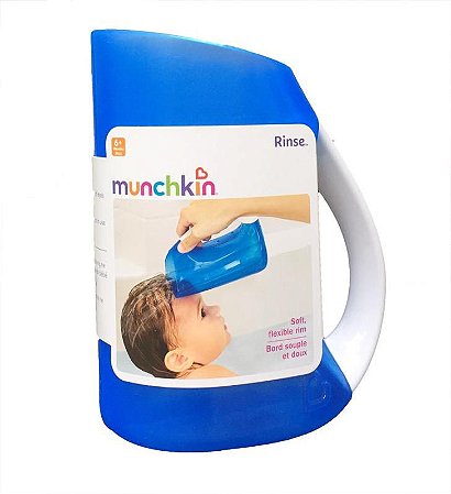 Enxágue para shampoo azul Munchkin