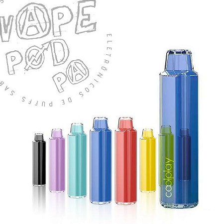 Pod Descartável 1800 Puffs CoolPlay