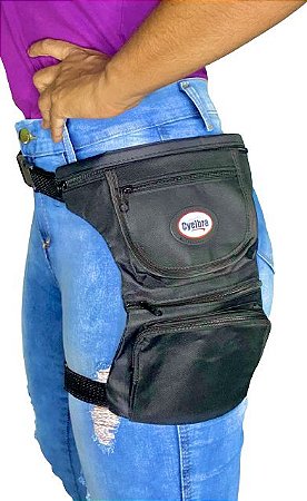Pochete c/ 5 Bolsos (Preta)