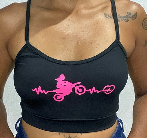 Top/Cropped Gata do Asfalto