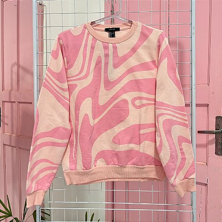 Moletom rosa F21 - P