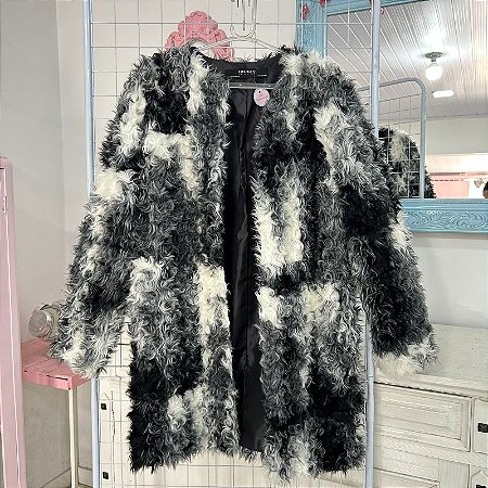 Casaco de pelo fake Zara - M