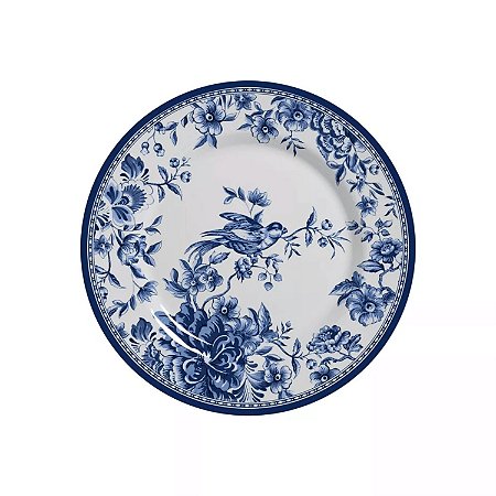 Prato De Sobremesa Cerâmica 20cm Chinese Garden Alleanza