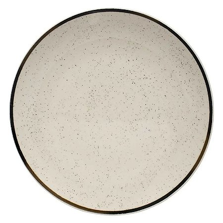 Prato Fundo Cerâmica Oxford Unni Brisa Rustico 20,5cm Mesa Posta
