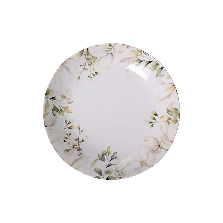 Prato Fundo 22cm Porcelana Magnolia Tramontina Refeição Sopa