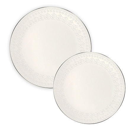 Jogo De Pratos Aparelho Jantar Kit 12 Peças Cerâmica Harmony Corona