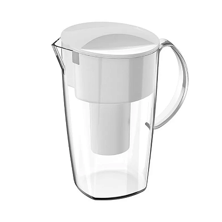Jarra Purificadora de Água Alcalina Filtro 1 Litro Portátil Clear Fresh