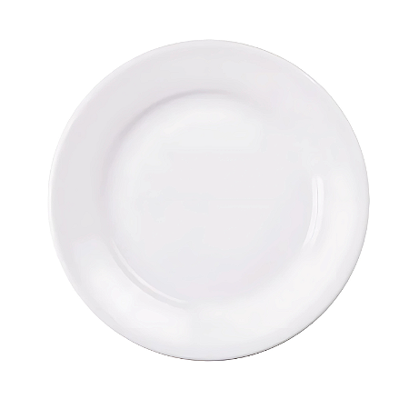 Prato Sobremesa Tramontina 18cm Porcelana Branco Restaurante Buffet Hotel Bar