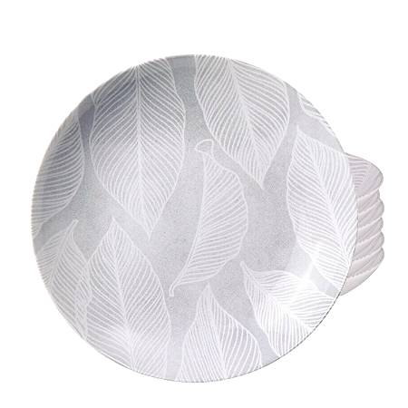 Jogo Kit 6 Pratos Fundo 21cm Porcelana Tramontina Arbo Sopa