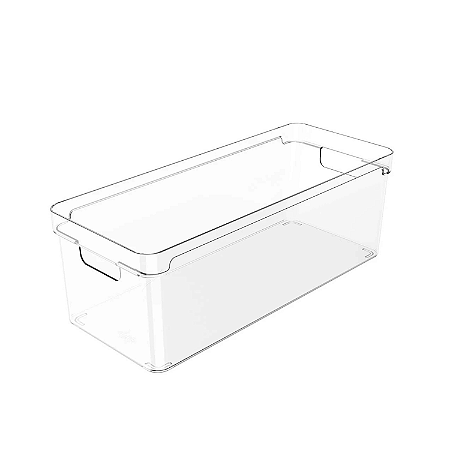 Organizador de Gaveta Dispensa Modular 37cm Multiuso Clear Ou