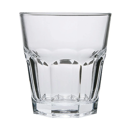 Copo Baixo Vidro Grosso 355ml Água Suco Resistente Luxo Casablanca