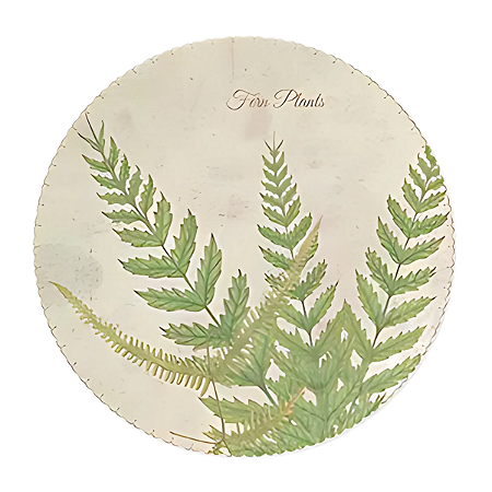 Prato De Sobremesa 20cm Lovely Garden Cerâmica Decorada Classhome Corona