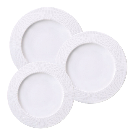 Aparelho De Jantar Jogo Pratos Kit 18 Peças Santorini Porcelana Branco Tramontina