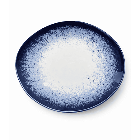 Prato Fundo 22,5cm Sopa Galápagos Porcelana Decorada Oxford
