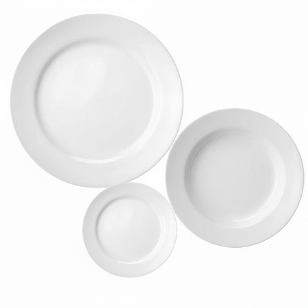 Aparelho de Jantar Kit 18 Peças Clean Porcelana Lyor