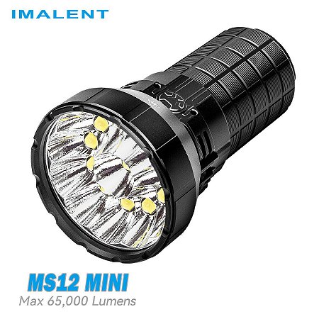 Lanterna Imalent Ms12 67.000 Lúmens Xhp70 No Brasil - Pronta Entrega !