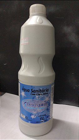 Agua Sanitária com cloro - 1 Litro