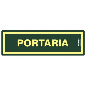 Placa S17 Portaria 20x20