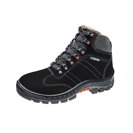 Botina Couro D/El S/B Bd Pta 10Vb48-Bp 35 Vulcaflex/Uses4600 - Ca 43377 - Marluvas