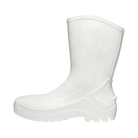 Bota Pvc S/B C/F C/Med 25Cm Bco Vulcaflex 35 - Ca 42291 - Marluvas