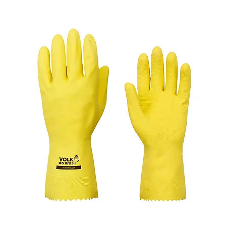 Luva Latex Pal/Dd Ama P/07 Verniz Silver Slim R.M.0010 R.Q.Abckldh - Ca 37277 Volk