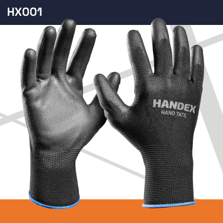 Luva Polia Revest Pu Pta G/09 Tatil Handex  R.M.3121 - Ca 41628 - Handex